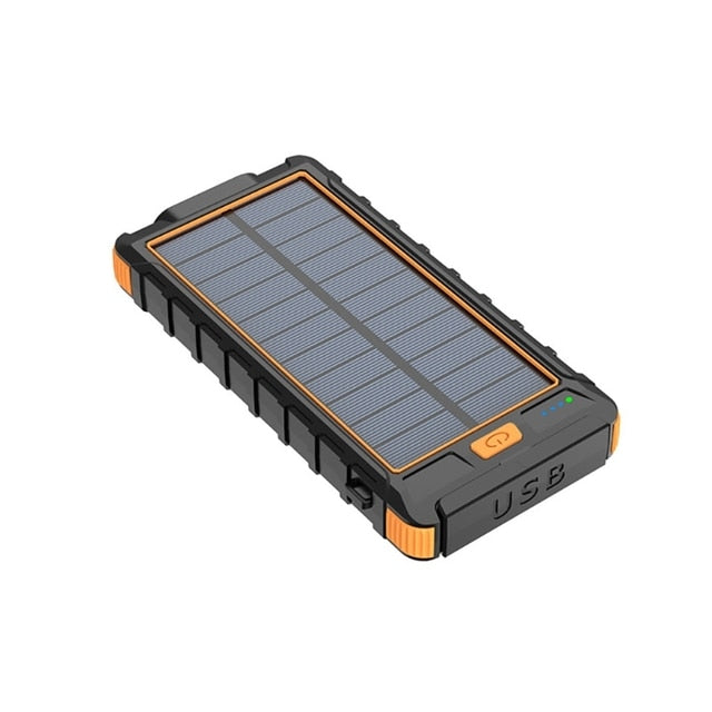 80000mAh Solar Power Bank Fast Charger Large Capacity Waterproof External Battery with Flashlight for Xiaomi Iphone Huawei